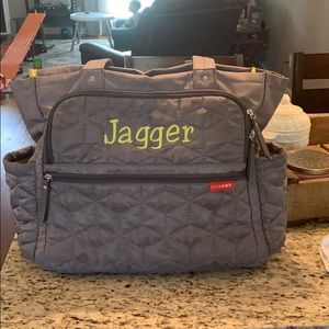 Skiphop baby tote bag